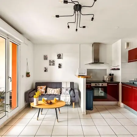 T2 Paisible Vaise, Avec Parking Metro Direct Bellecour Apartament